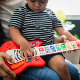 Baby Einstein Together in Tune Guitar colorful frets invite playful exploration.
