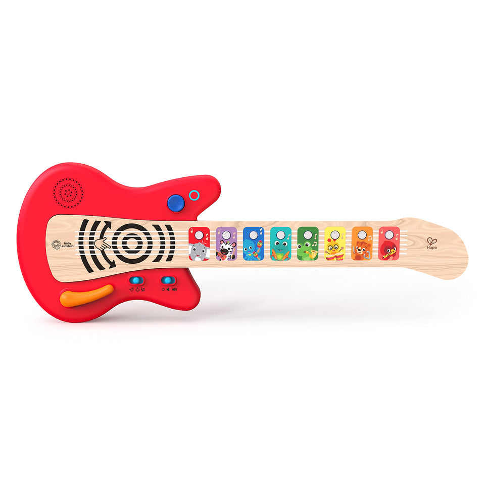 Baby Einstein Together in Tune Guitar front view with durable wood for long-lasting play.