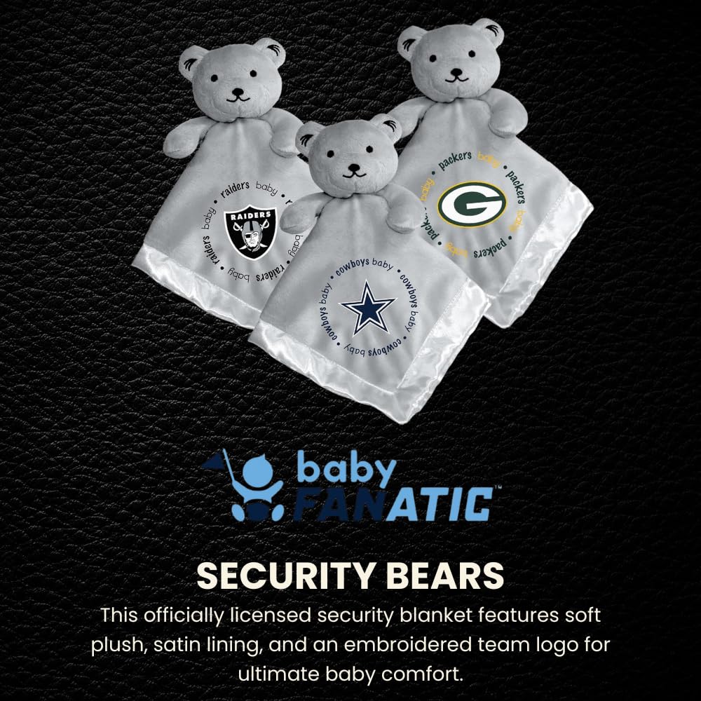 Close-up of satin lining on Baby Fanatic bear for soothing touch.