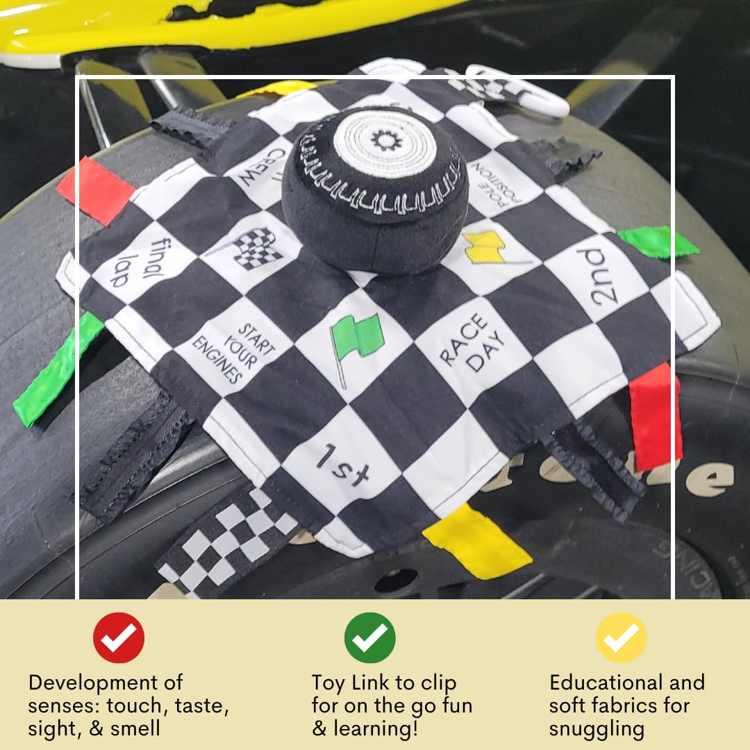 Baby Jack & Co educational shapes and colors promote early recognition.