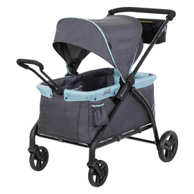 Baby Trend Expedition LTE Desert Blue front view for outdoor family trips.