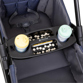 Baby Trend Expedition wagon 3-point harness for two riders.
