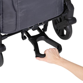 Baby Trend Expedition wagon removable wheels with suspension.
