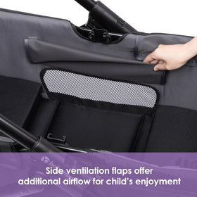 Navigator PRO front or rear flip-over basket for flexible storage