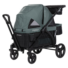 Navigator PRO 2-in-1 Stroller Wagon Dash Sage side view with roomy cargo space