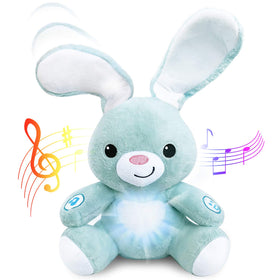 BabyBibi Bunny stuffed animal, 16-inch plush, inviting cuddles and imaginative play for soothing routines.