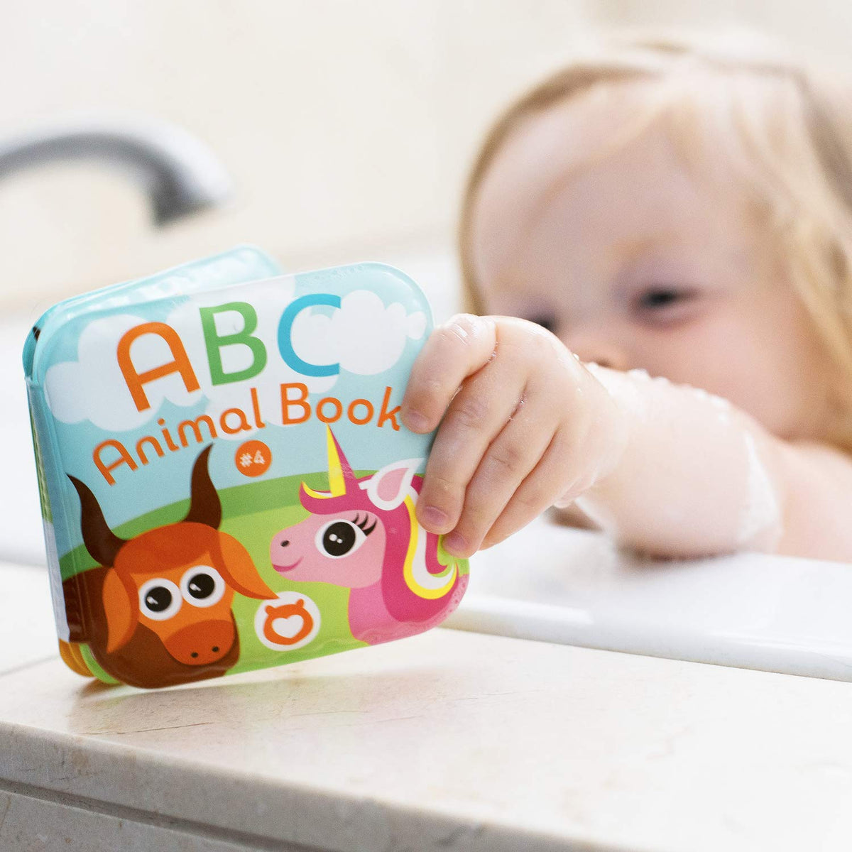 BabyBibi Super Bath Book Set 12 – Gift Pack: perfect present for toddlers and baby showers.