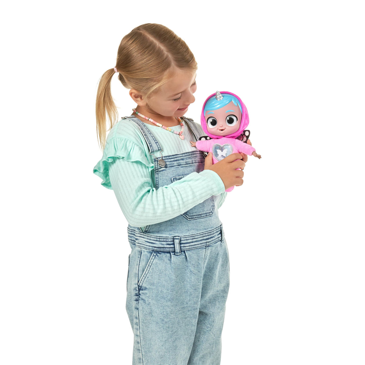 Babycorns Series 1 Small Butterfly four collectable babies Riley, Echo, Skylar and Bailey