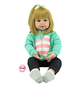 Babyfere reborn toddler doll poseable limbs close-up for interactive posing