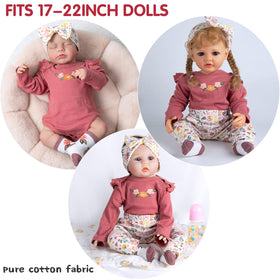 Babyfere doll headband adds charming flair for lifelike styling