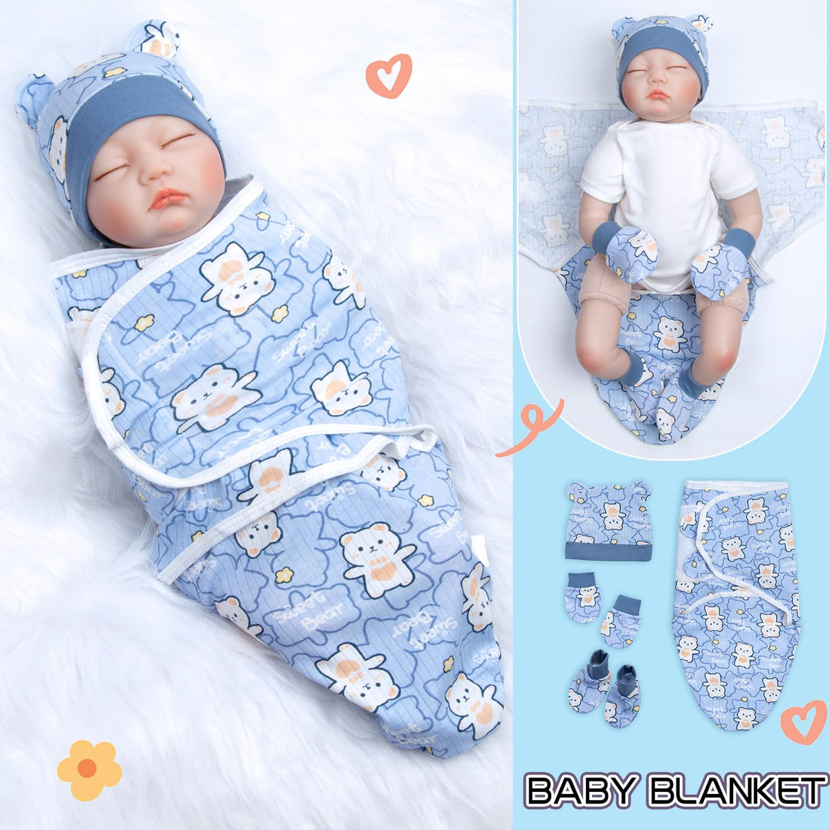 Babyfere palm-size bottle: simple pretend feeding for doll care