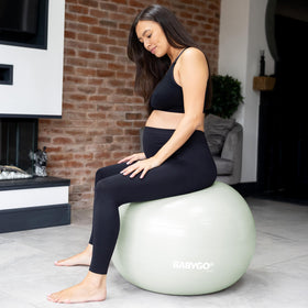 BabyGO exercise guide includes 35plus trimester-specific exercises for comfort.