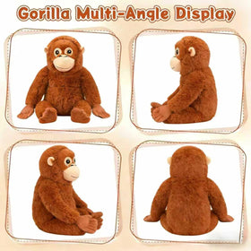 Babylounger Gorilla Plush used as bedroom decor accent