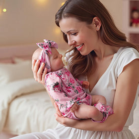 BABESIDE 20-inch soft cloth body doll offers gentle cuddling