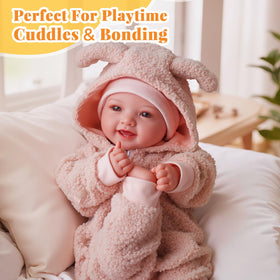 Babyside soft fabrics provide gentle hugs during play