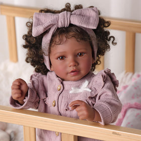 BABESIDE Callie hair rooted with soft curls easy to style