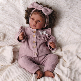 BABESIDE Callie soft body design for cuddly play and portability