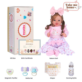 BABESIDE Dara gift box includes nurturing accessories