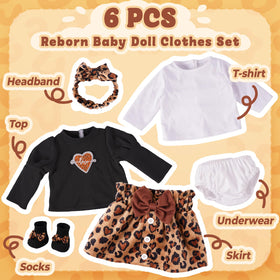 BABESIDE included doll diaper for realistic dressing sessions