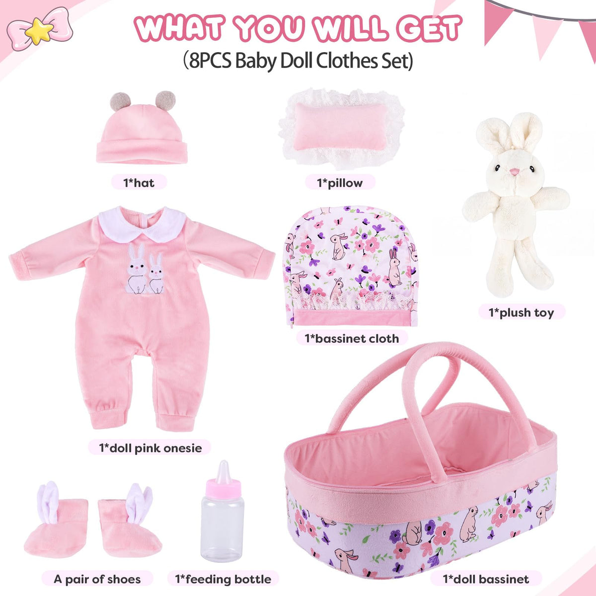 BABESIDE matching doll shoes finish outfits with style