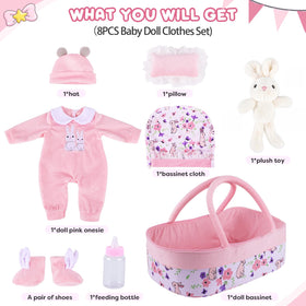BABESIDE matching doll shoes finish outfits with style