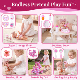 BABESIDE sturdy frame for durable everyday use during active play.