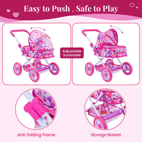 BABESIDE secure-locking feature ensures safe setup with easy folding.