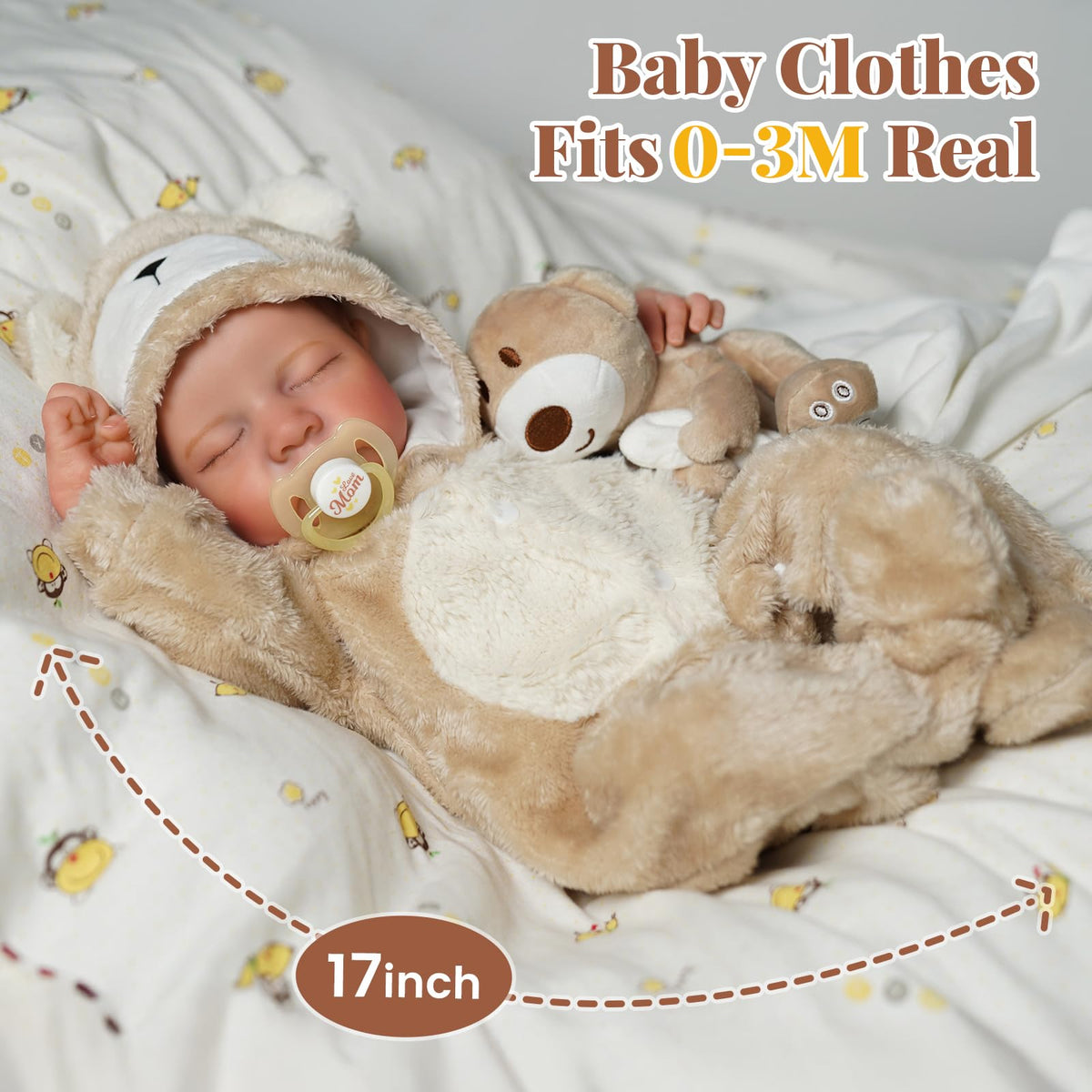 BABESIDE gift-ready doll for kids, suitable for birthdays and holidays.