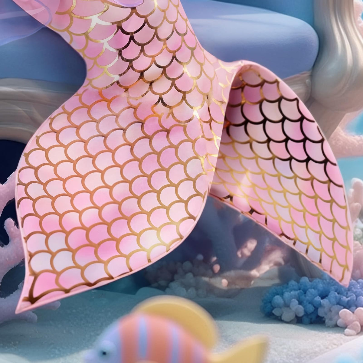 BABESIDE Mermaid packaging is gift-ready for birthdays and holidays.
