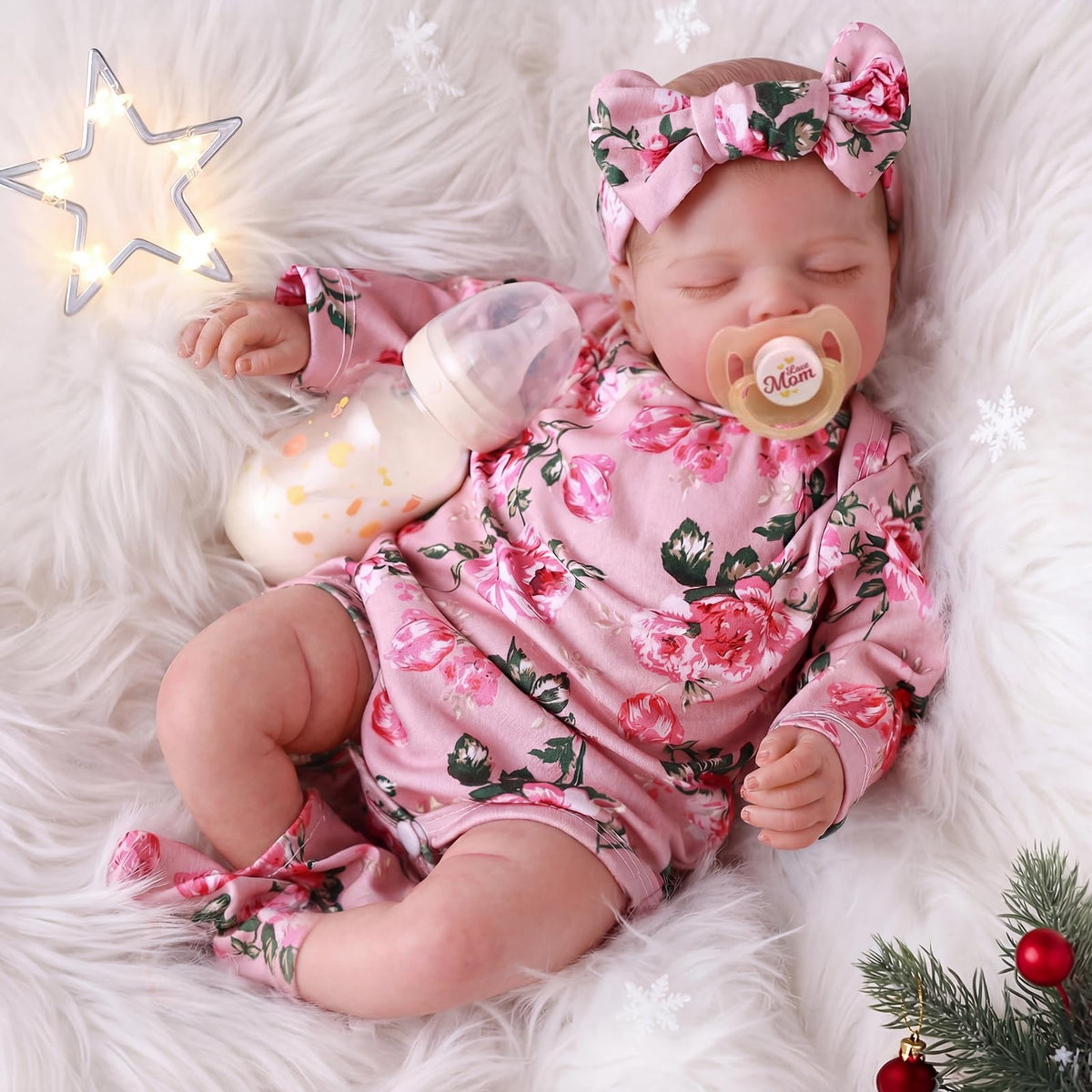 BABESIDE newborn girl-doll 20-inch for nurturing play