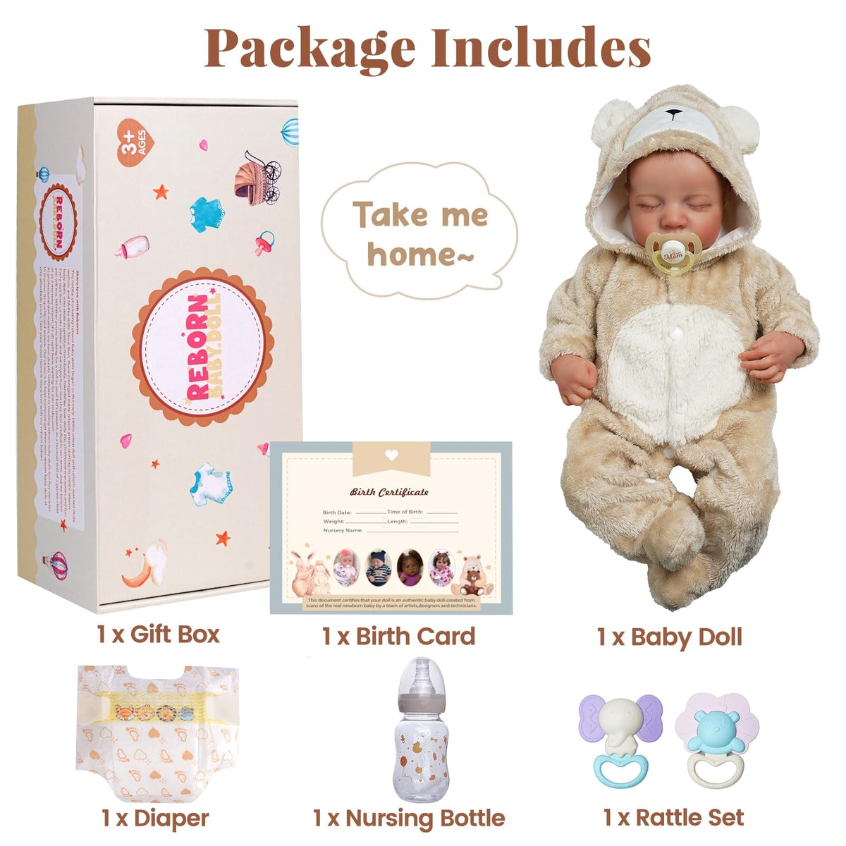 BABESIDE poseable doll for versatile display and play scenes.