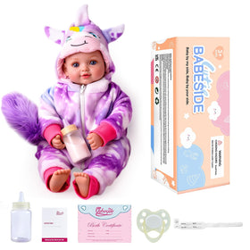 BABESIDE unicorn-hoodie outfit invites magical dress-up adventures.