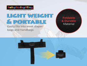 BabySwingSling works with most swing seats for broad park compatibility.