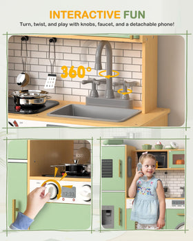 Babytronic accessories set includes cookware to boost creative role-play.