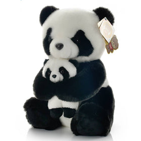 Backlood Toys 12-inch parent panda, ready for cuddling and decorative display.