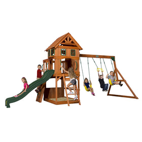 Backyard Discovery Atlantis wave slide delivers swift, thrilling rides for kids.