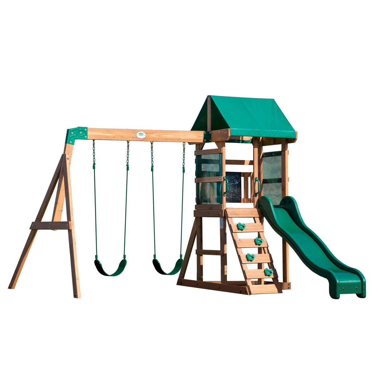 Backyard Discovery Buckley Hill wave slide for fast, smooth outdoor fun