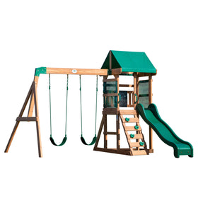 Backyard Discovery Buckley Hill wave slide for fast, smooth outdoor fun