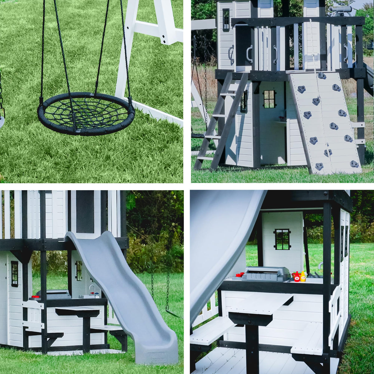 Backyard Discovery Canyon Creek belt swings offering classic backyard fun