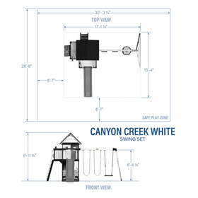 Backyard Discovery Canyon Creek web swing promoting active, social play