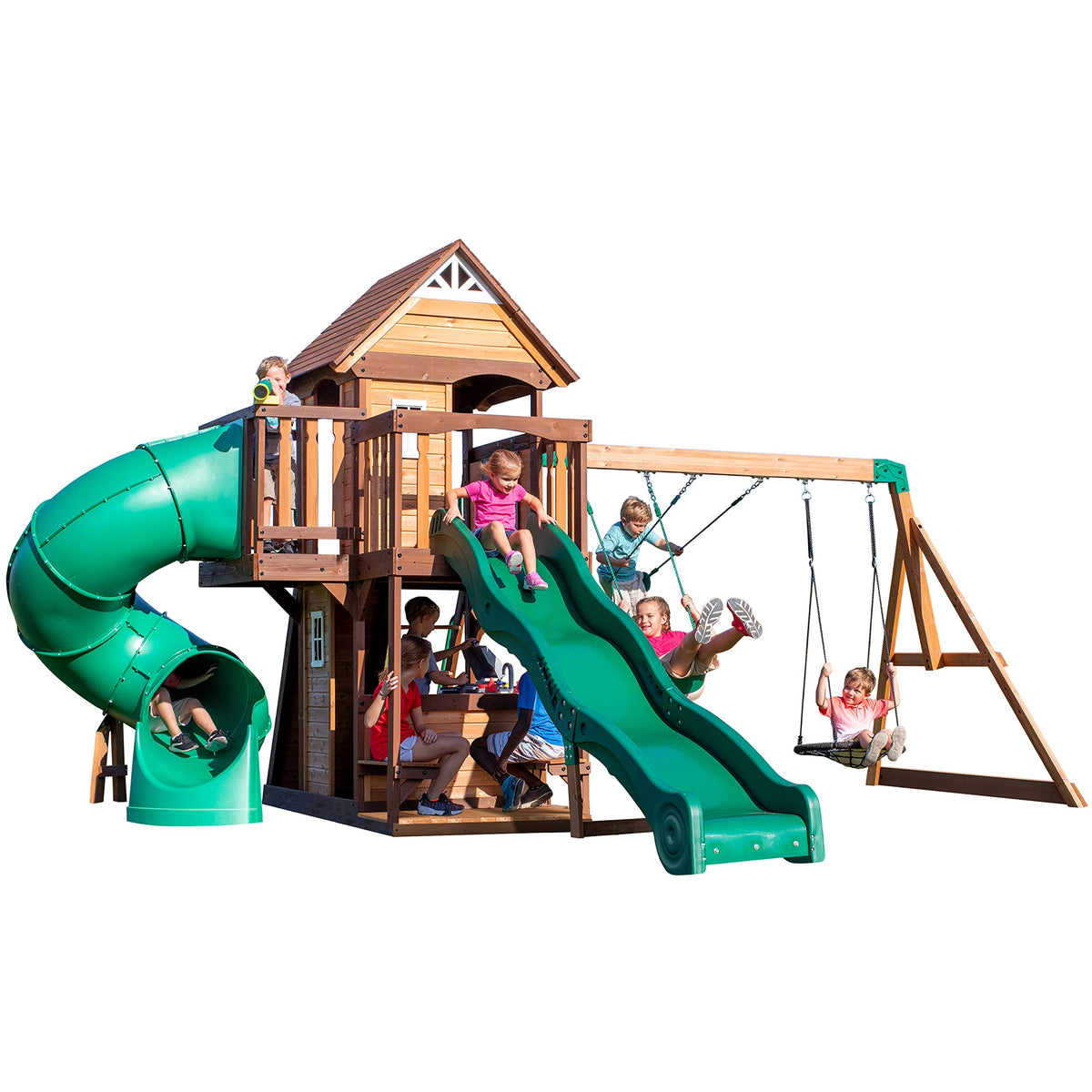 Backyard Discovery Cedar Cove clubhouse telescope for imaginative exploration