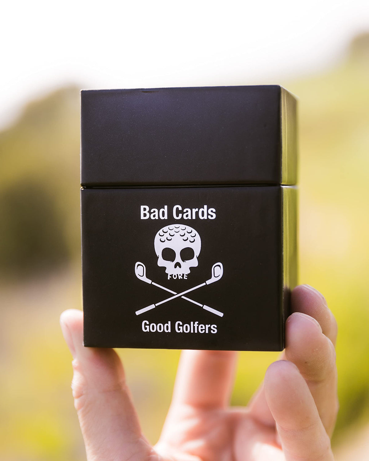 Bad Cards Fore Good Golfers friends rounds boost party energy.