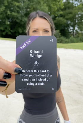Bad Cards Fore Good Golfers golf trip companion for laughter.