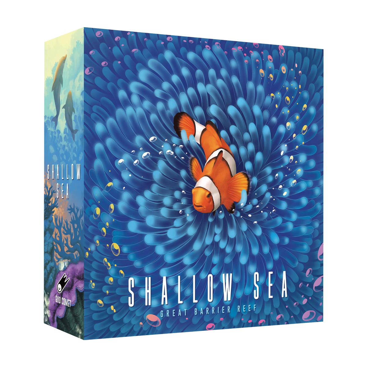 BAD COMET Shallow Sea coral tiles show vibrant reef-building visuals for strategic placement
