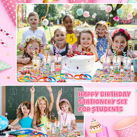 Baderke silicone birthday bracelets comfortable to wear during parties.