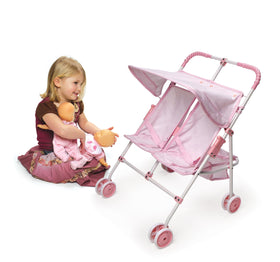 Badger Basket doll stroller designed for indoor play with 18-inch dolls