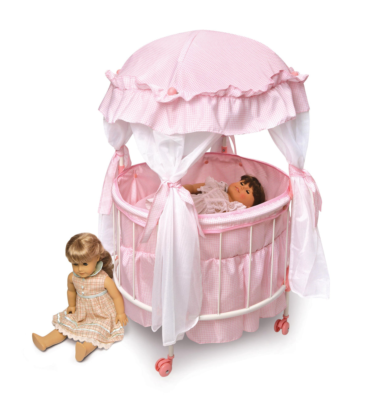 Badger Basket Pavilion interior space accommodates dolls and accessories