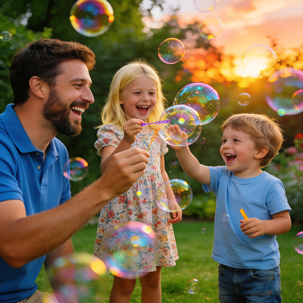 Baegzgx compact bubble wand fits small hands for easy, mess-free fun anywhere.