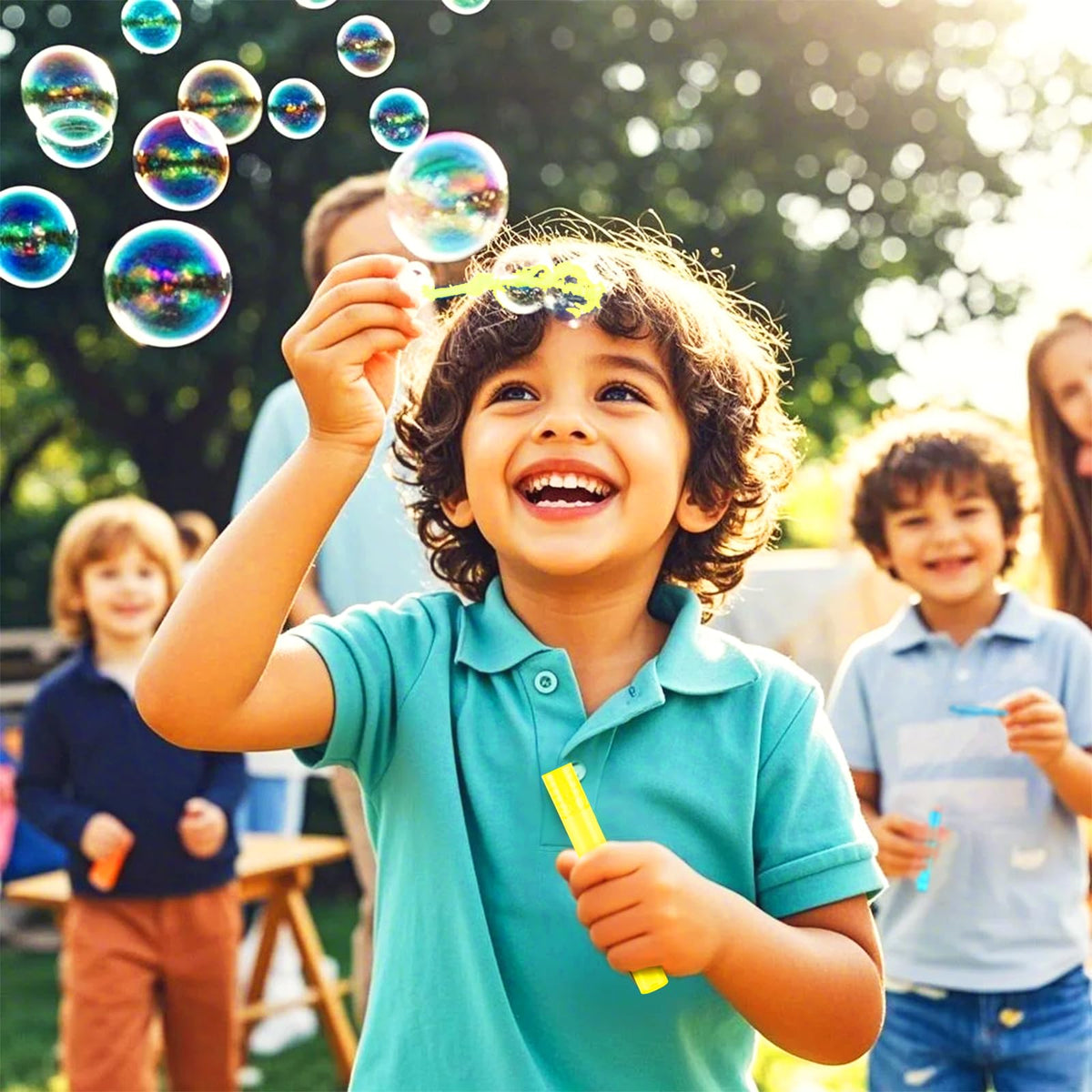 Baegzgx mini bubble wand orange, eye-catching bubbles for party favors