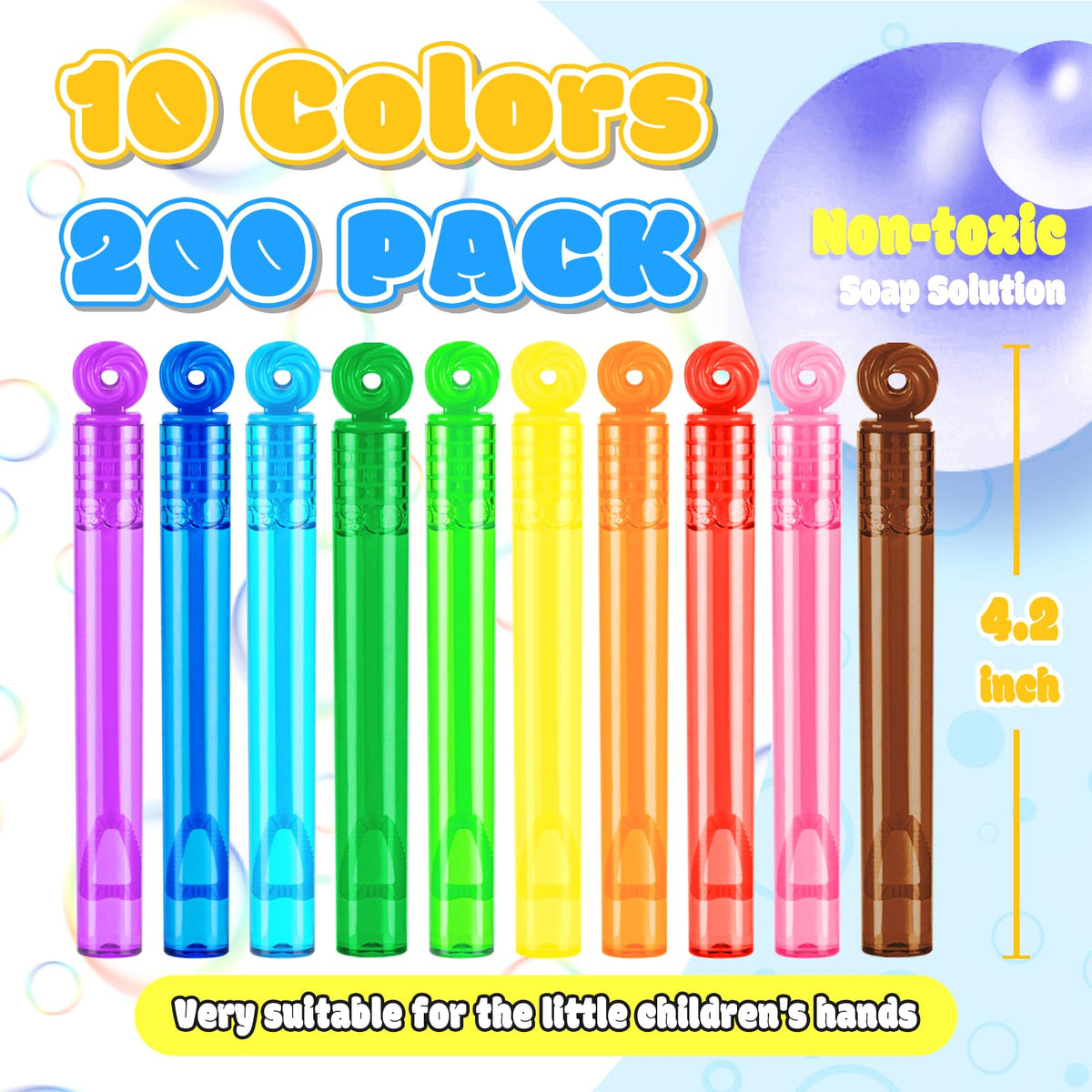 Baegzgx mini bubble wand pink, kid-friendly design for celebrations